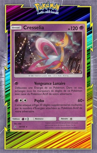 Cresselia holo sl05 ultra - holo, sl05:ultra