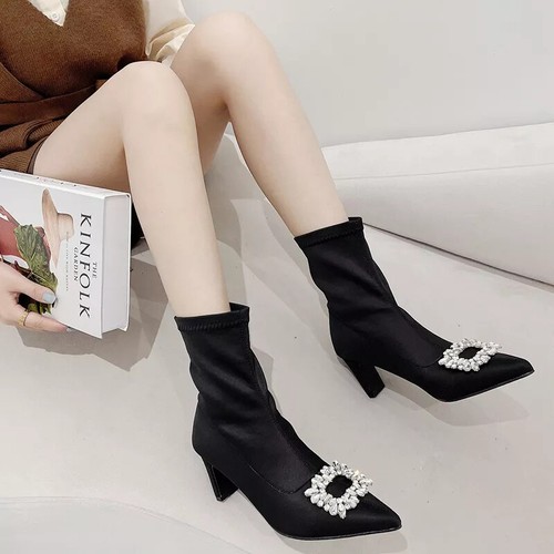 Stivali scarpe stivaletti nero - stivaletti,