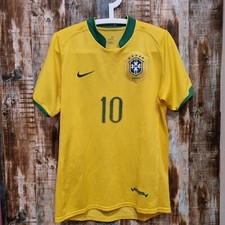 VINTAGE BRASILE 2006 HOME FOOTBALL SHIRT TRIKOT JERSEY RONALDINHO