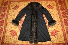 MONCLER donna CAPPOTTO PIUMINO PARKA con pelliccia