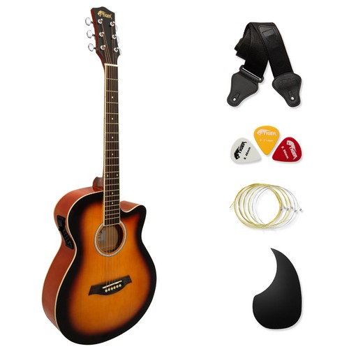 Tiger sunburst chitarra - sunburst,