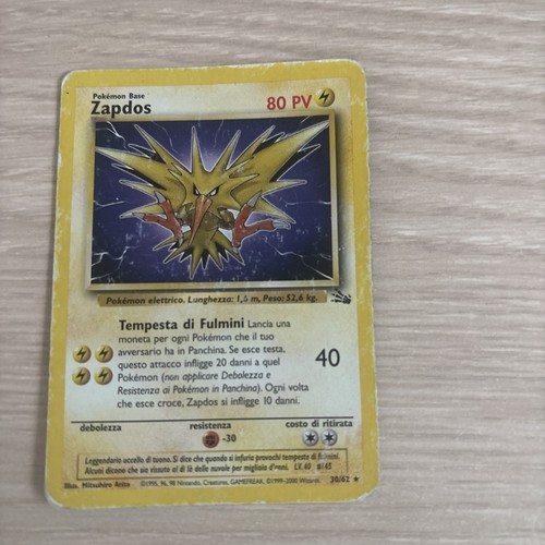 Zapdos 1a edizione - 30/62,