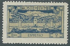1923 FIUME ESPRESSO SAN VITO E