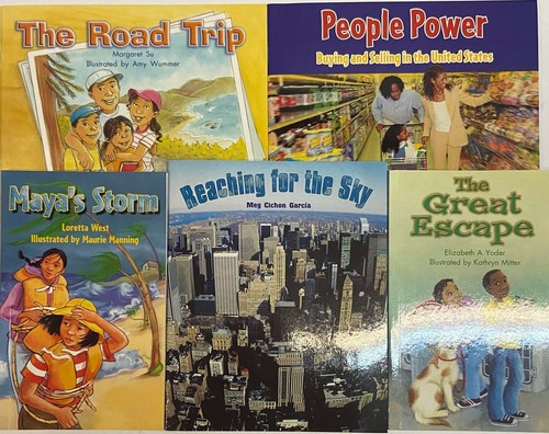 Rigby step readers - step,