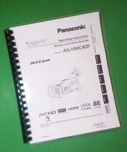 Manuale uso per videocamera - per,