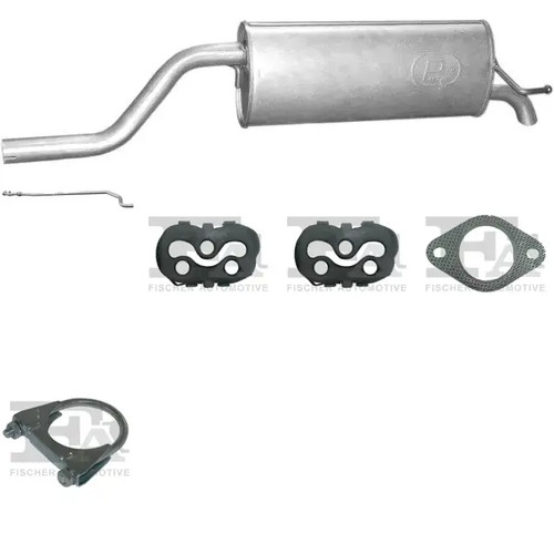 Kit scarico polmo - polmo, per