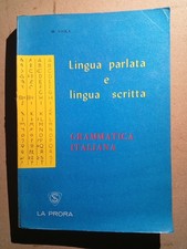 Lingua parlata e lingua
