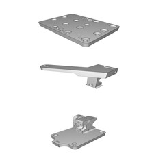 Carrello X per E3D V6 Hotend e