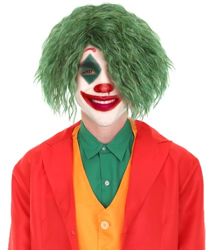 Parrucca evil joker - parrucca,