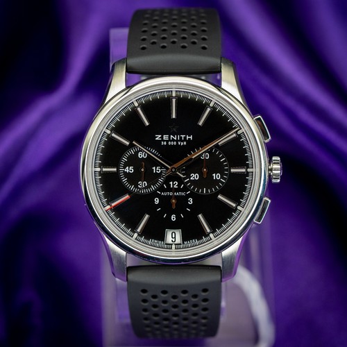 Zenith captain silver men - zenith,