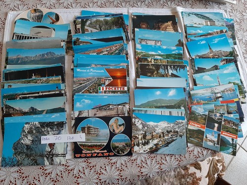 Lotto4 136 cartoline anni 70 - lotto4,
