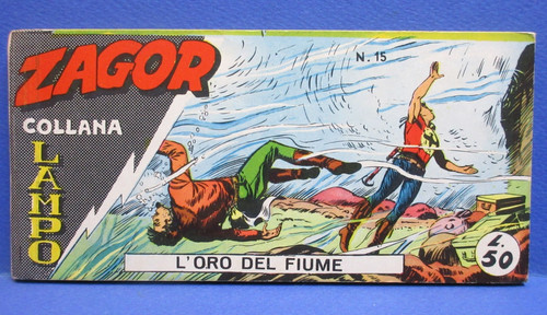 Zagor striscia collana lampo - zagor,