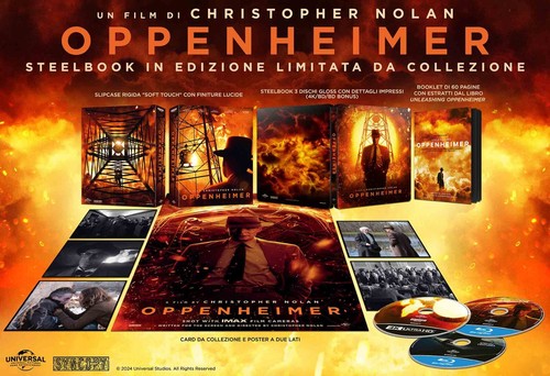 Oppenheimer steelbook uce - oppenheimer,