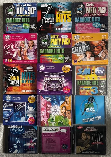 Karaoke compilation box - karaoke, compilation,