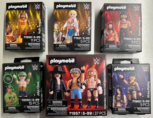 Wwe playmobil 2026 complete - wwe,