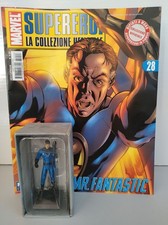 MARVEL LA COLLEZIONE UFFICIALE N° 28 MR. FANTASTIC STATUETTA + FASCICOLO