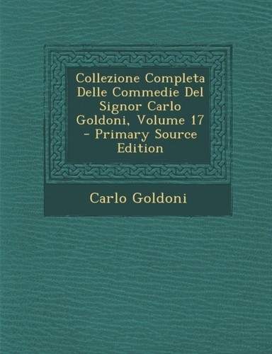 Goldoni collezione completa - collezione,