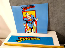 Pannelli Plexiglass Grafica Videogioco Cabinato Arcade Superman Vintage