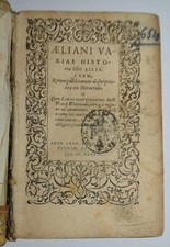 VARIAE HISTORIAE – ediz