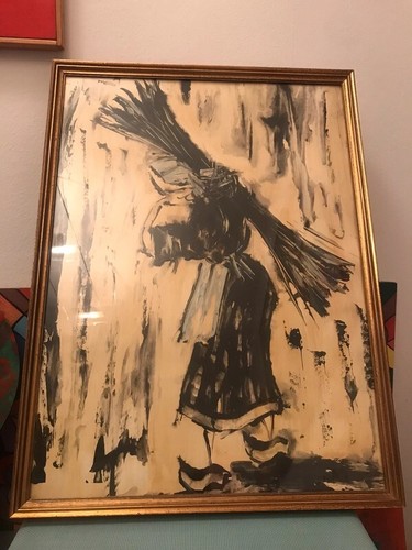 Antico quadro con cornice
