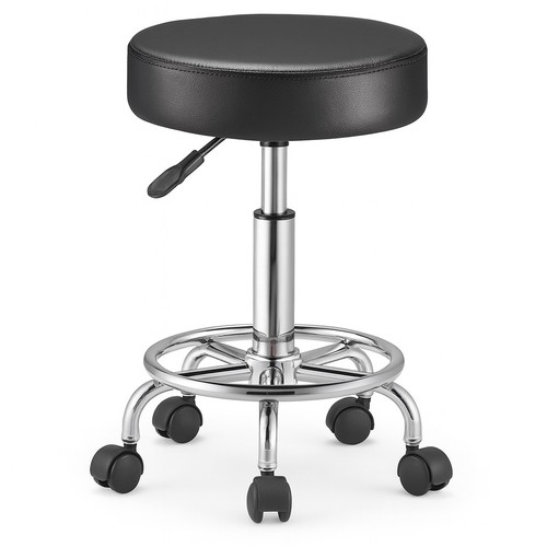 Sgabello con 5ruote girevole - con,