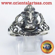 Anello Ganesh Argento 925