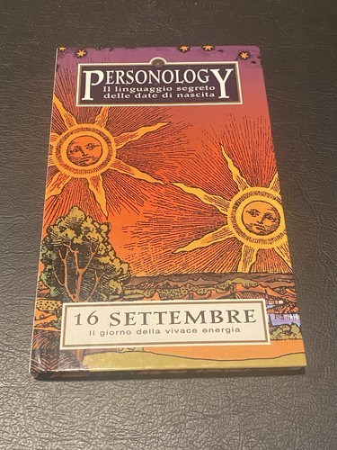 Personology settembre ed - 16,