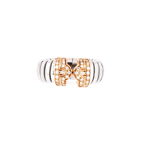 Bvlgari tubogas parentesi ring - bvlgari,