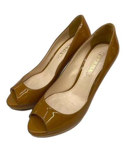 Prada vernice brown size 36 - prada,