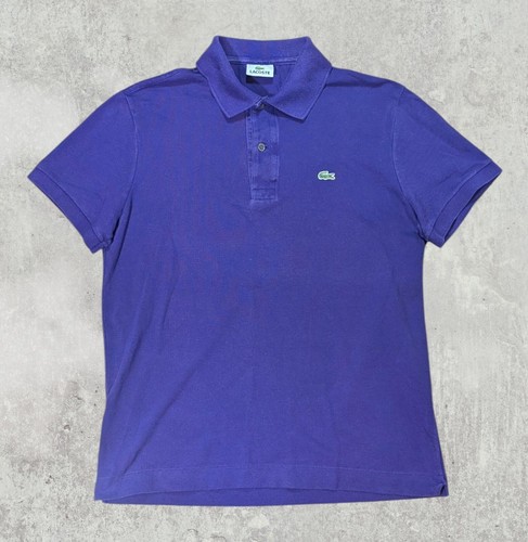 Polo uomo lacoste viola - lacoste,