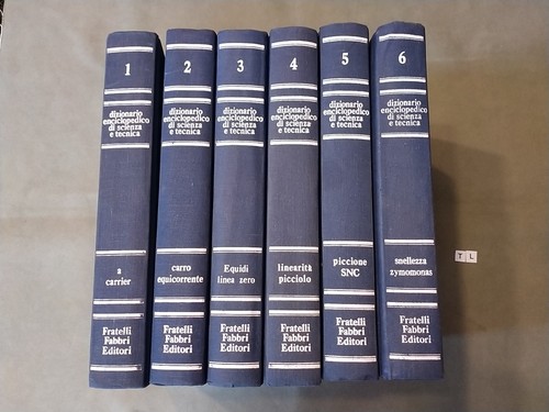 Dizionario enciclopedico - , di