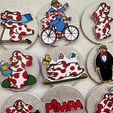 Pimpa Cupcake topper party decorazioni compleanno realizzate a mano