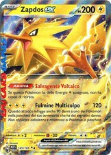 ZAPDOS ex 145/165 - MEW - ITA