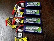 4x BATTERIA LIPO NANO TECH