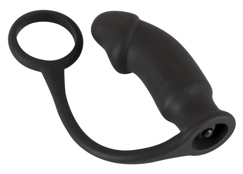 Plug anale vibrante con anello - vibrante,