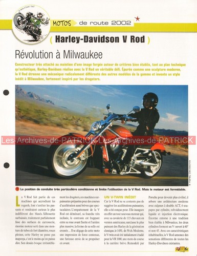Harley davidson 1130 rod - davidson, v-rod