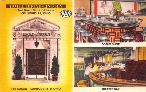 Cartolina columbus ohio - ohio, anni