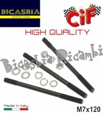 20627 - KIT PRIGIONIERI FISSA CILINDRO M7X120 PIAGGIO 50 SI CIAO BRAVO BOXER