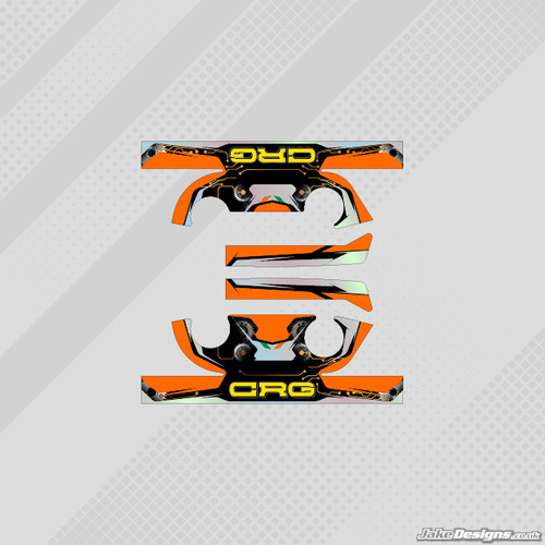Kit adesivi testa stile crg - kit,