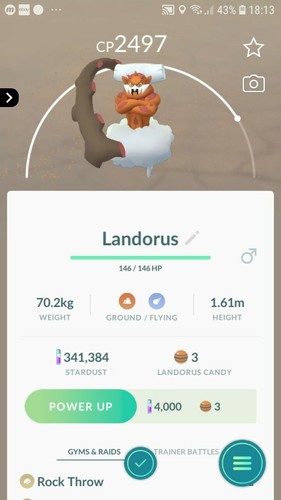 Landorus pokemon ultra amici - pokemon, /