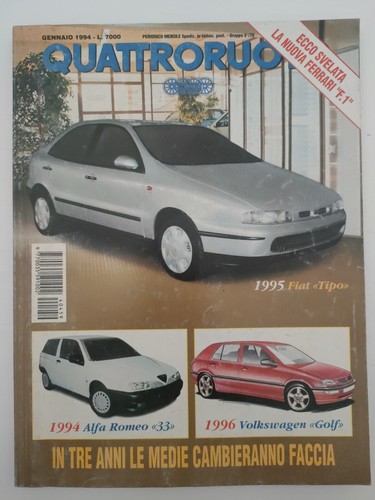 Rivista quattroruote 459 - rivista,