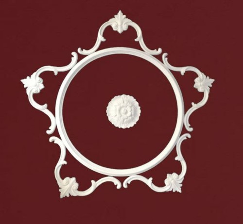 Rosone gesso art - rosone, in