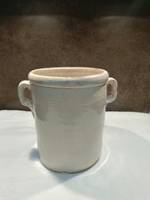 Antico Vaso in Terracotta Smaltata Invetriata di Grottaglie Puglia originale 