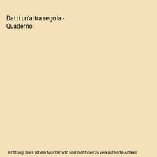 Datti un'altra regola -