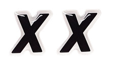Adesivo Lettera "X" 3D Tabella
