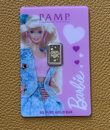 Lingote oro 9999 barbie - oro, 1