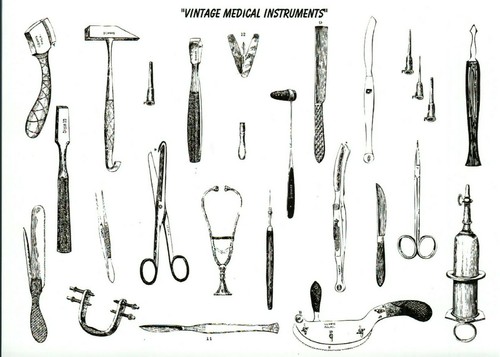 Cartolina medica vecchi - *cartolina, medica-"vecchi
