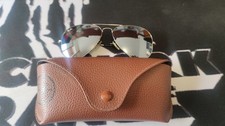 Ray-Ban Aviator Specchiati Argento Grigi Occhiali - Anni 90