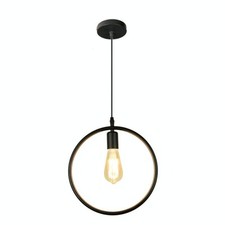Lampadario geometrico ferro
