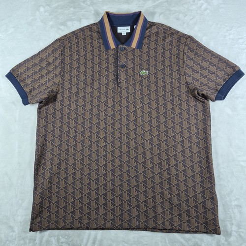 Polo lacoste monogram jacquard - polo,